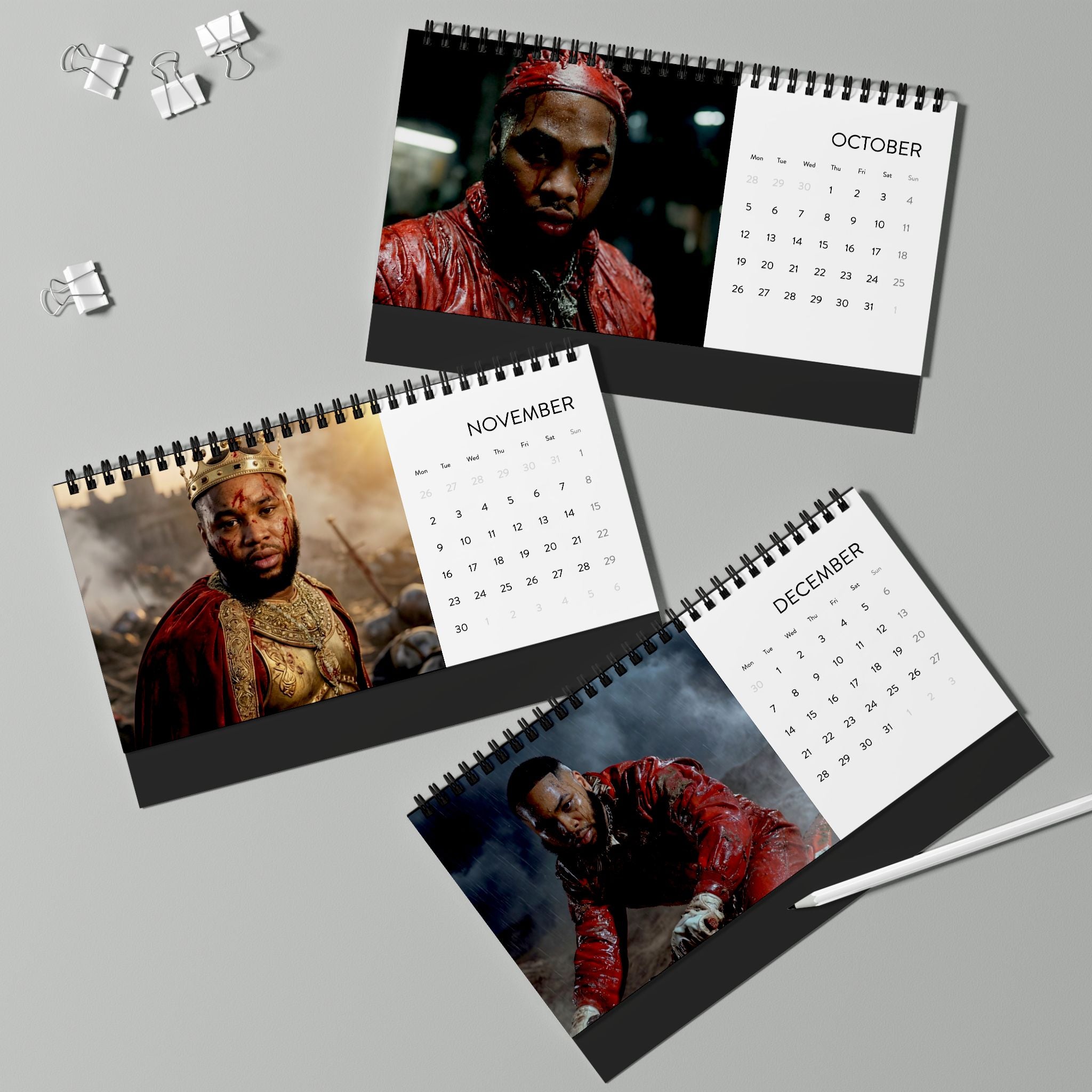 2026 "JULIUS" Desk Calendar