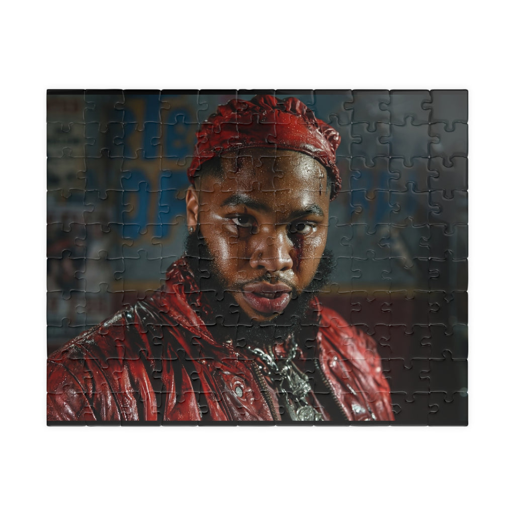 Portrait Photo Puzzle — Moody Urban Portrait Jigsaw (110/252/520/1014 pieces)