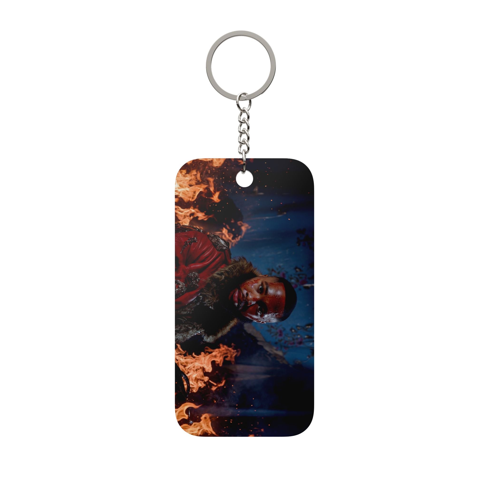 “JULIUS” Double-Sided Keychain