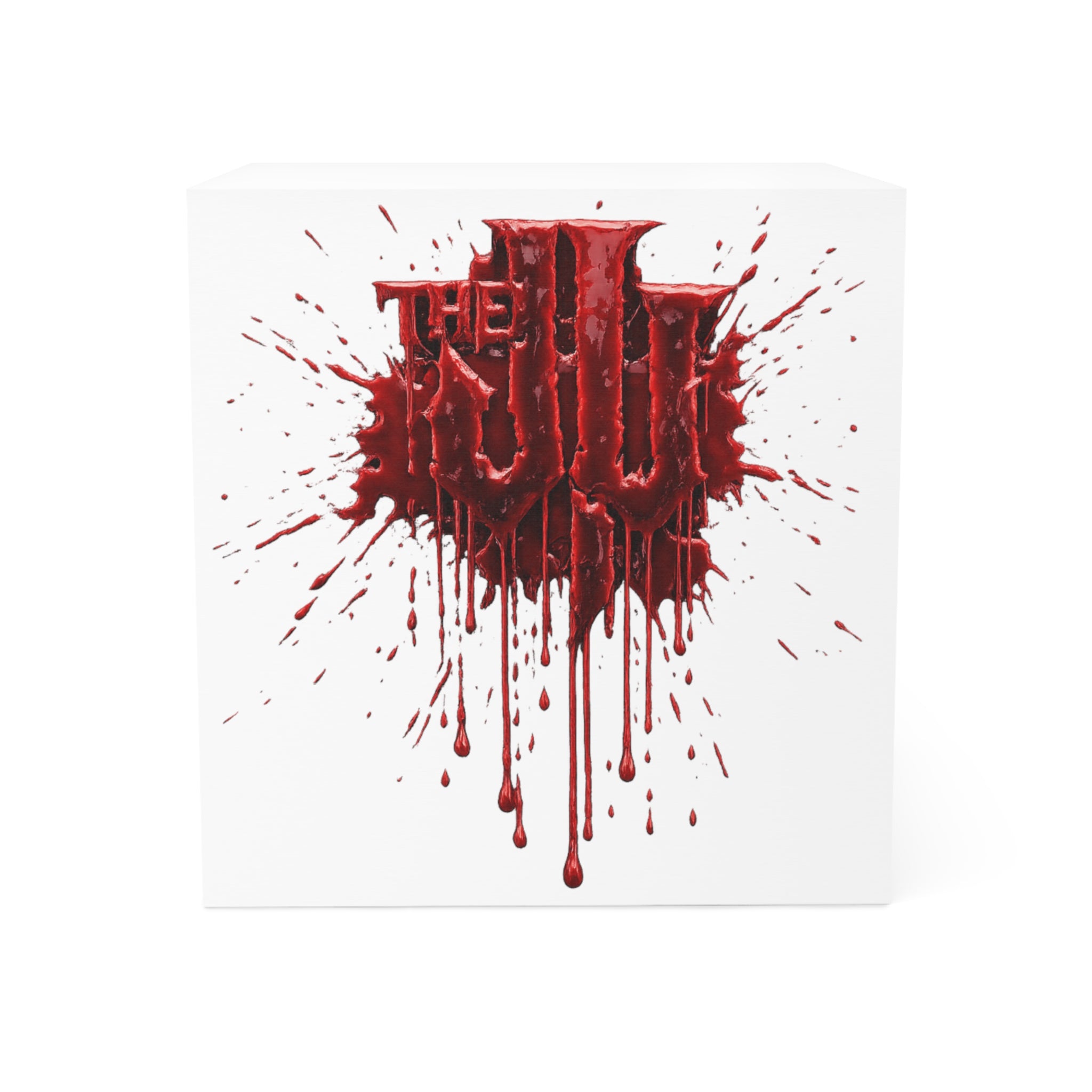 "The Ju' Bloody Sticky Note Cube