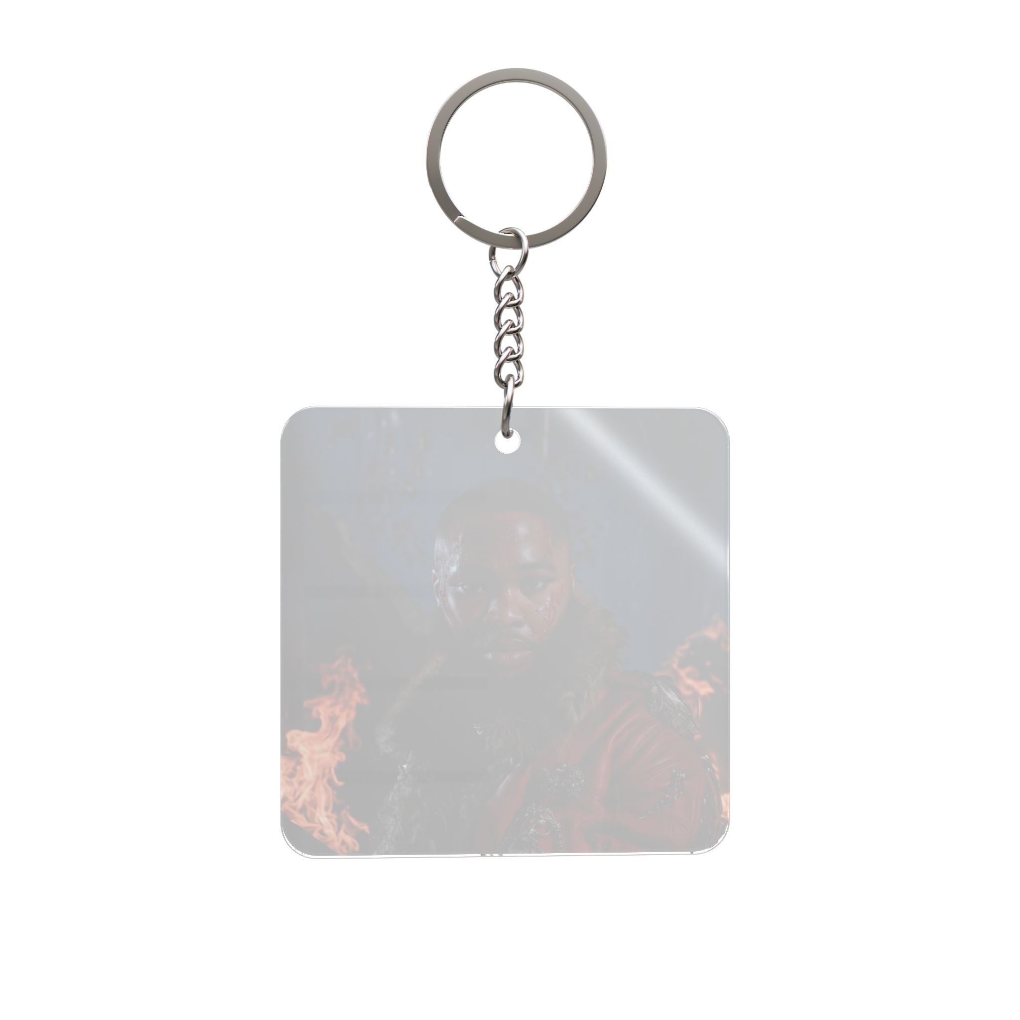 “JULIUS” Square Keychain