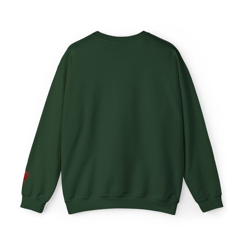 Embroidered Blasphemy Drip Logo Crewneck Sweatshirt