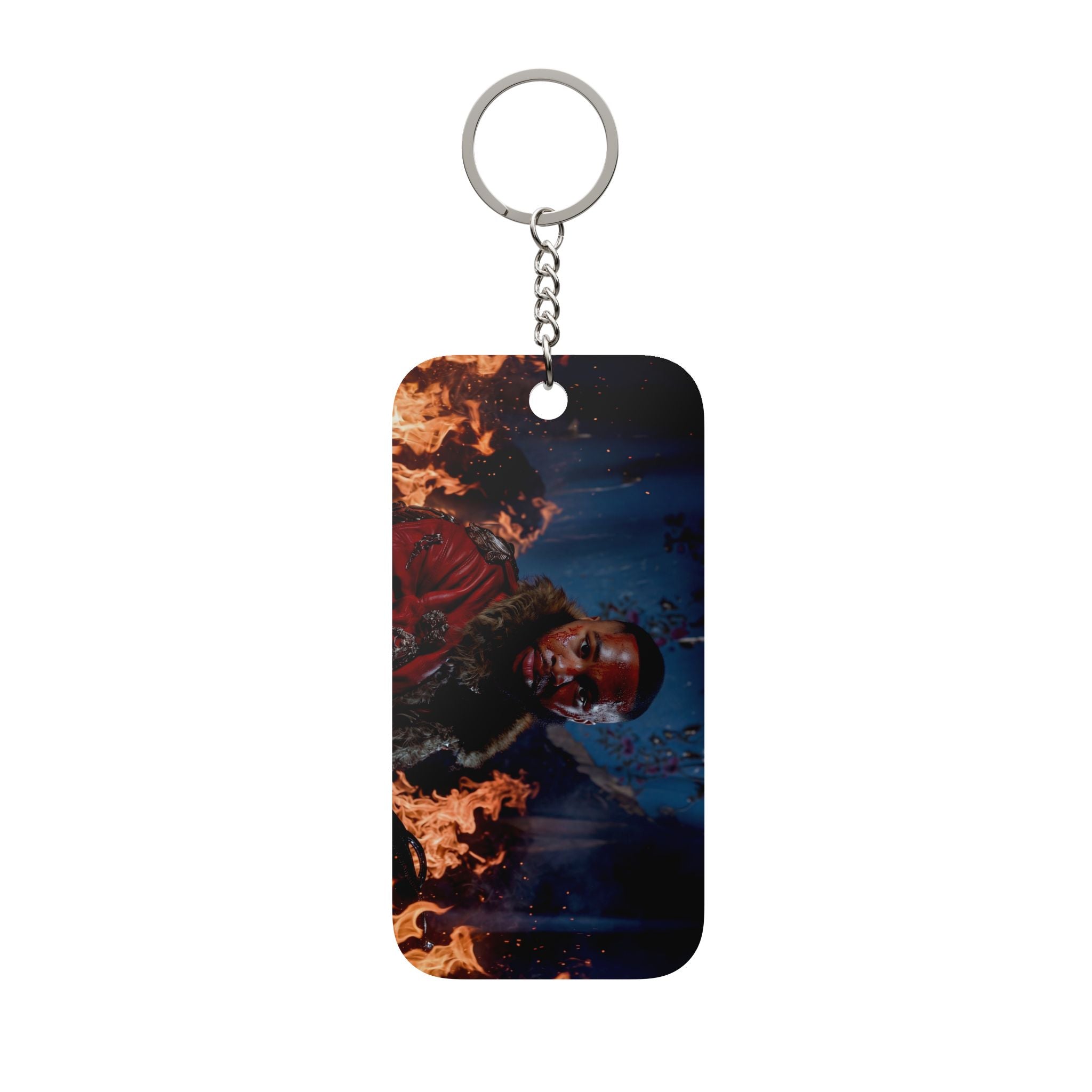 “JULIUS” Double-Sided Keychain