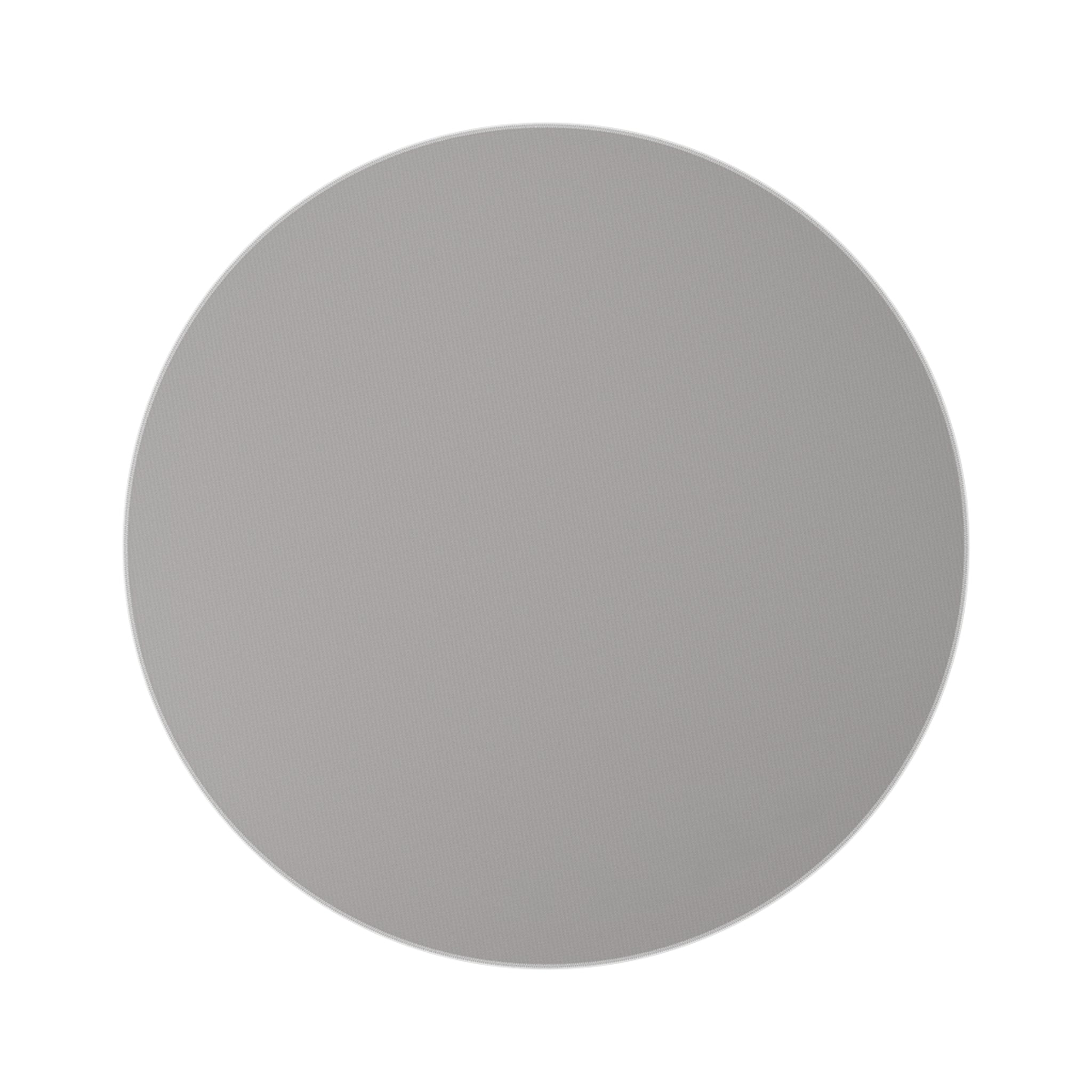 Round Decorative Rug — Regal Portrait Design