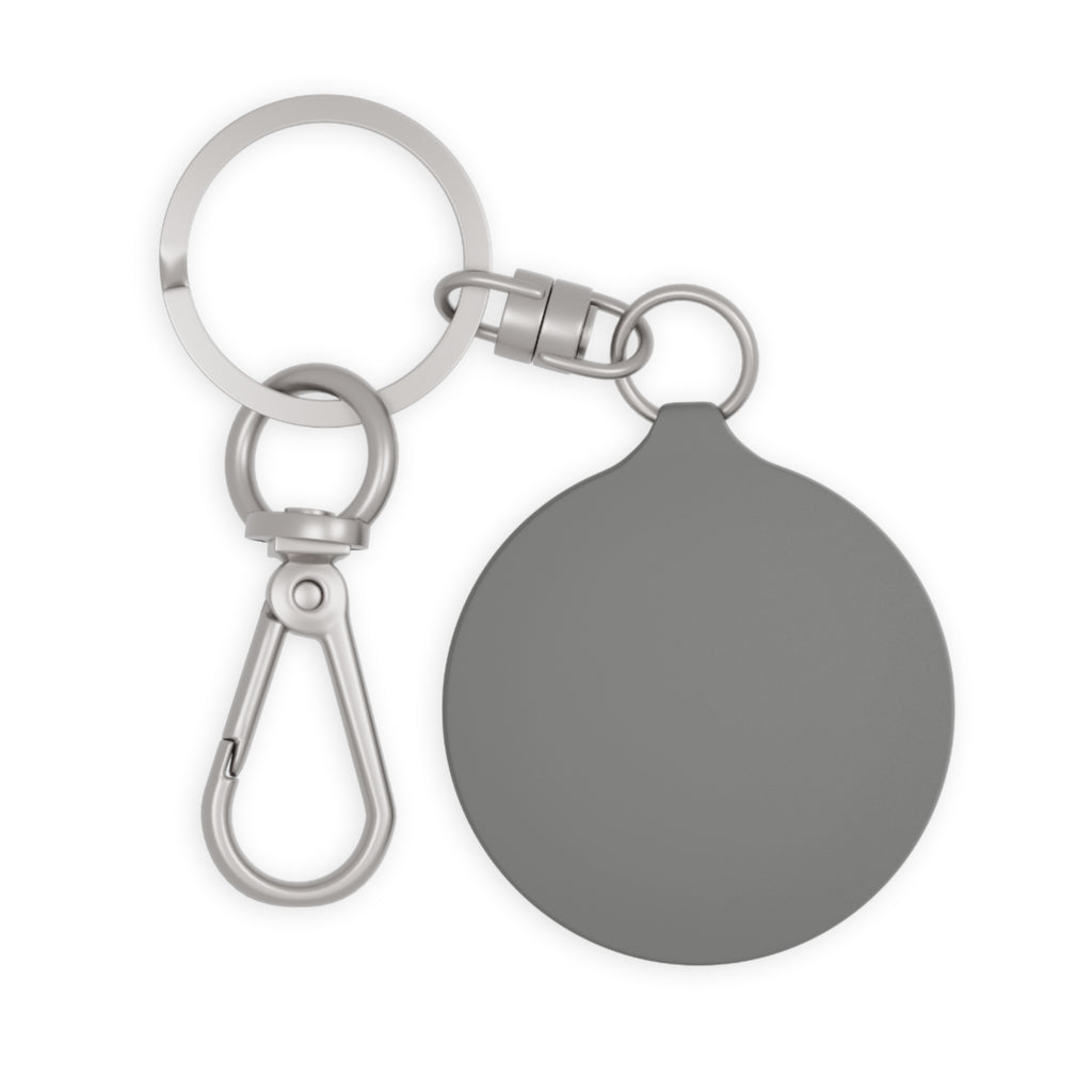 "JULIUS" Round Photo Keychain