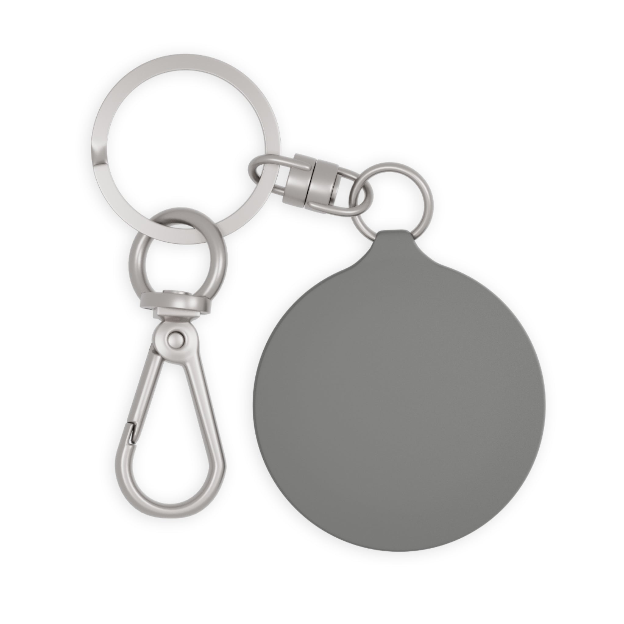 "JULIUS" Round Photo Keychain