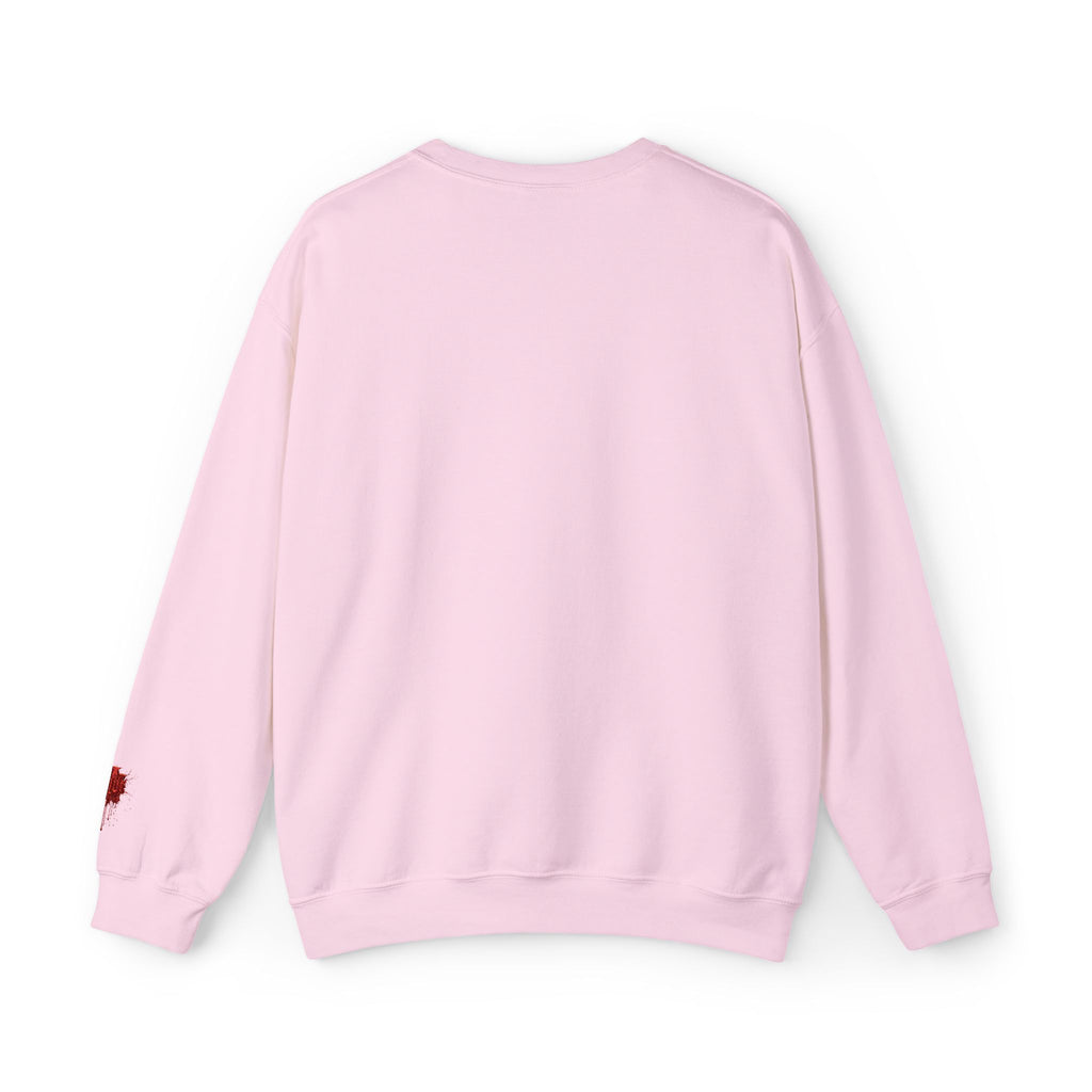 Embroidered Blasphemy Drip Logo Crewneck Sweatshirt
