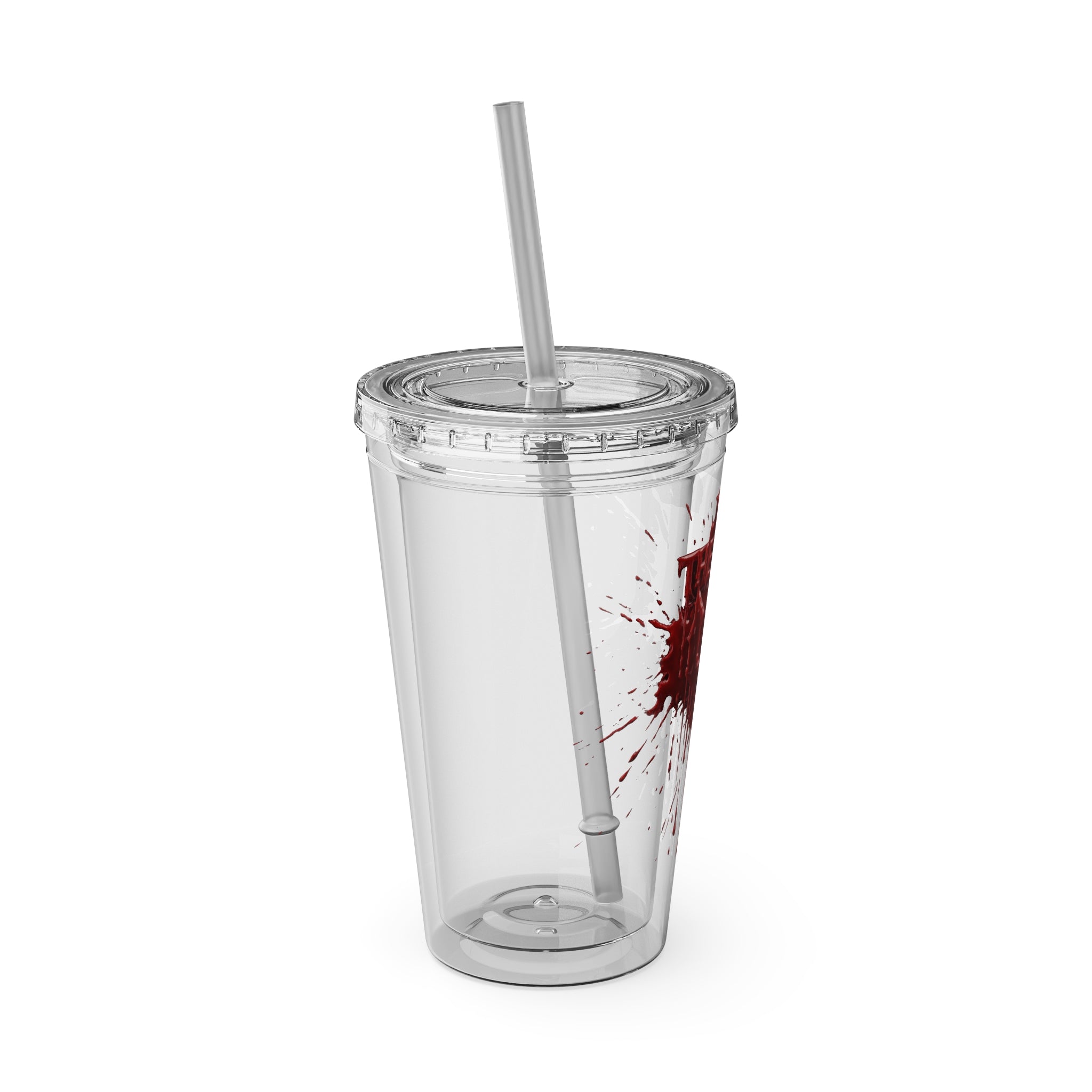 “The Ju” Bloody Tumbler w/ Straw