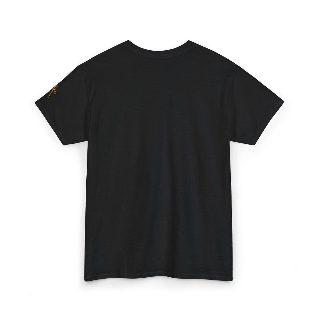 Blasphemy Tee — 'THE JU' Retro Red Graphic Cotton Shirt