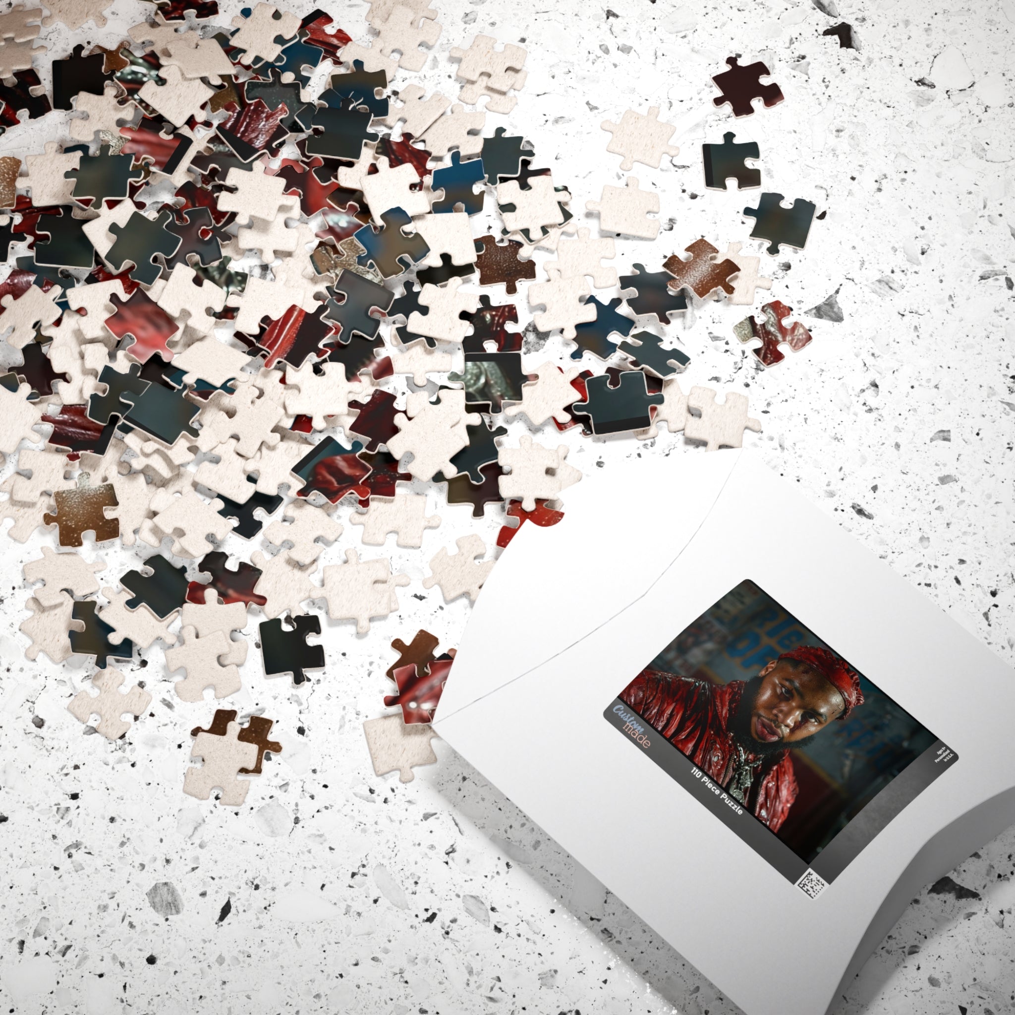 Portrait Photo Puzzle — Moody Urban Portrait Jigsaw (110/252/520/1014 pieces)