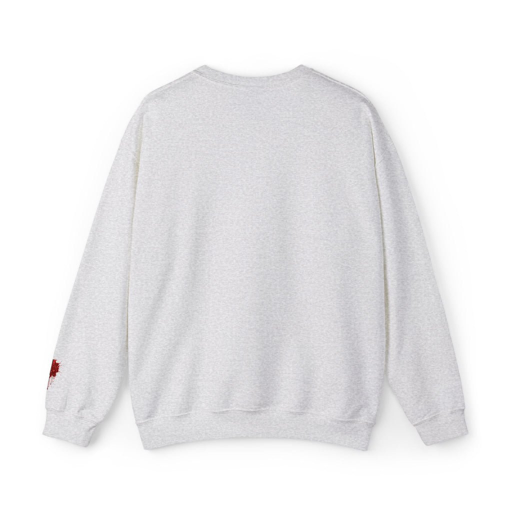 Embroidered Blasphemy Drip Logo Crewneck Sweatshirt