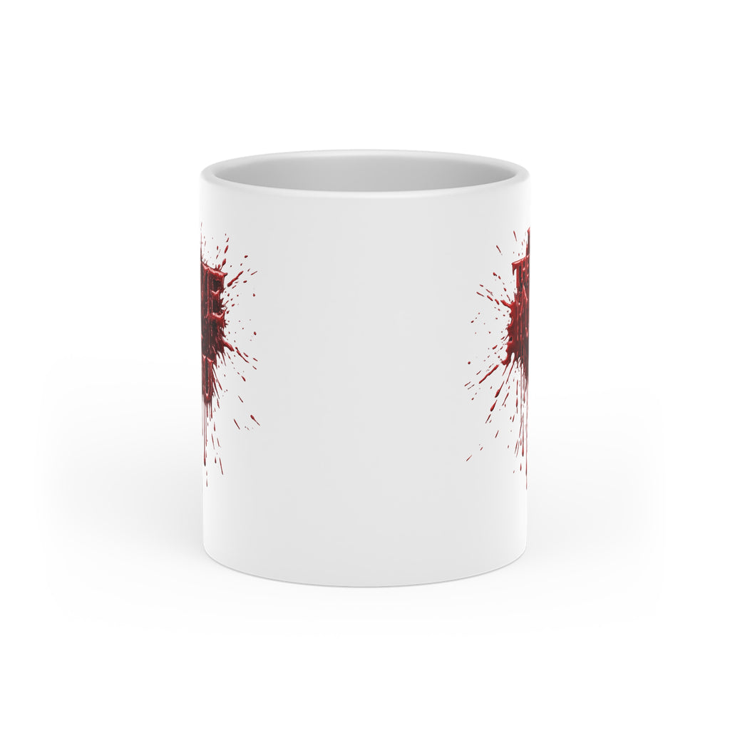 Bloody "LOVE 4 YOU" Dripping Blood Heart Valentine's Coffee Mug