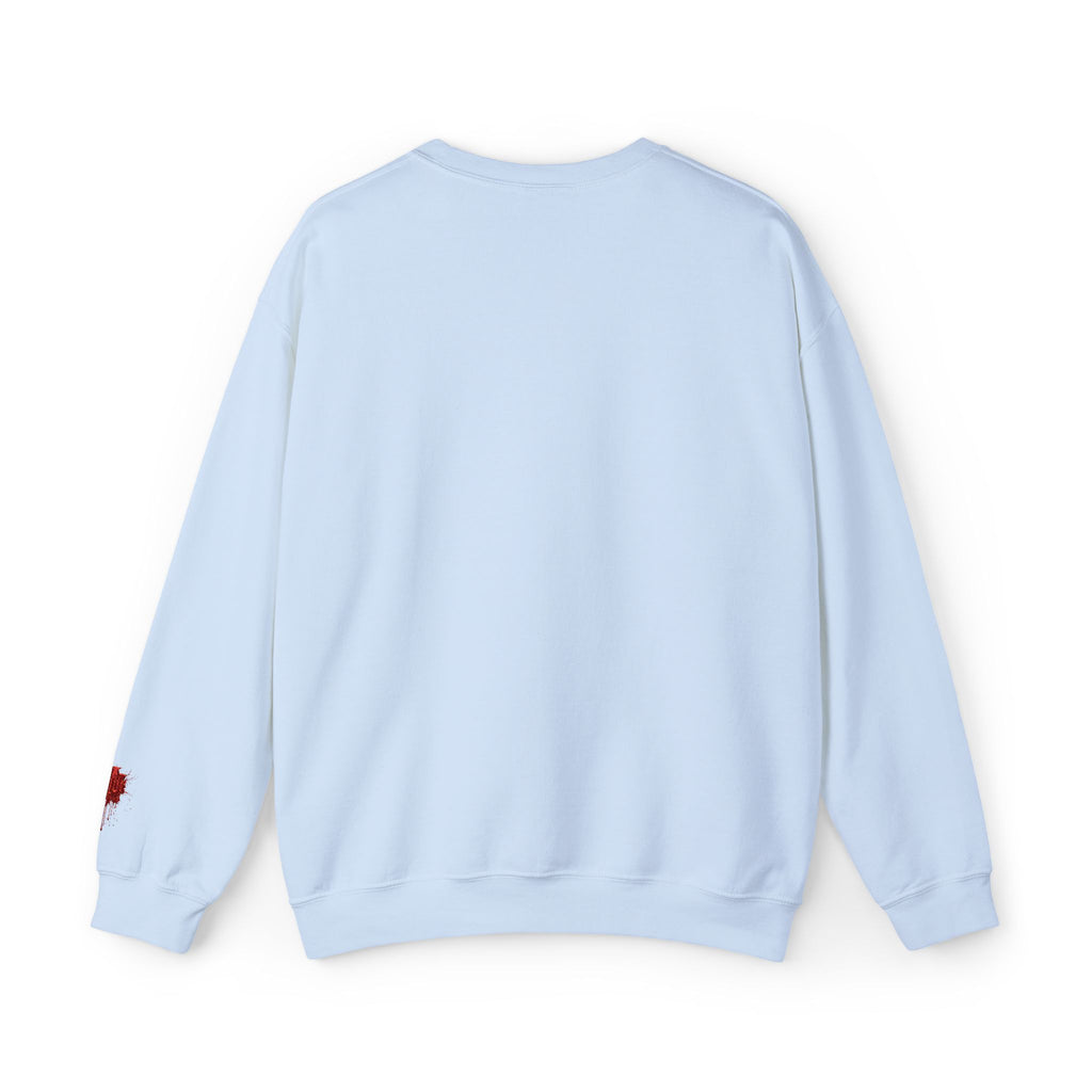 Embroidered Blasphemy Drip Logo Crewneck Sweatshirt
