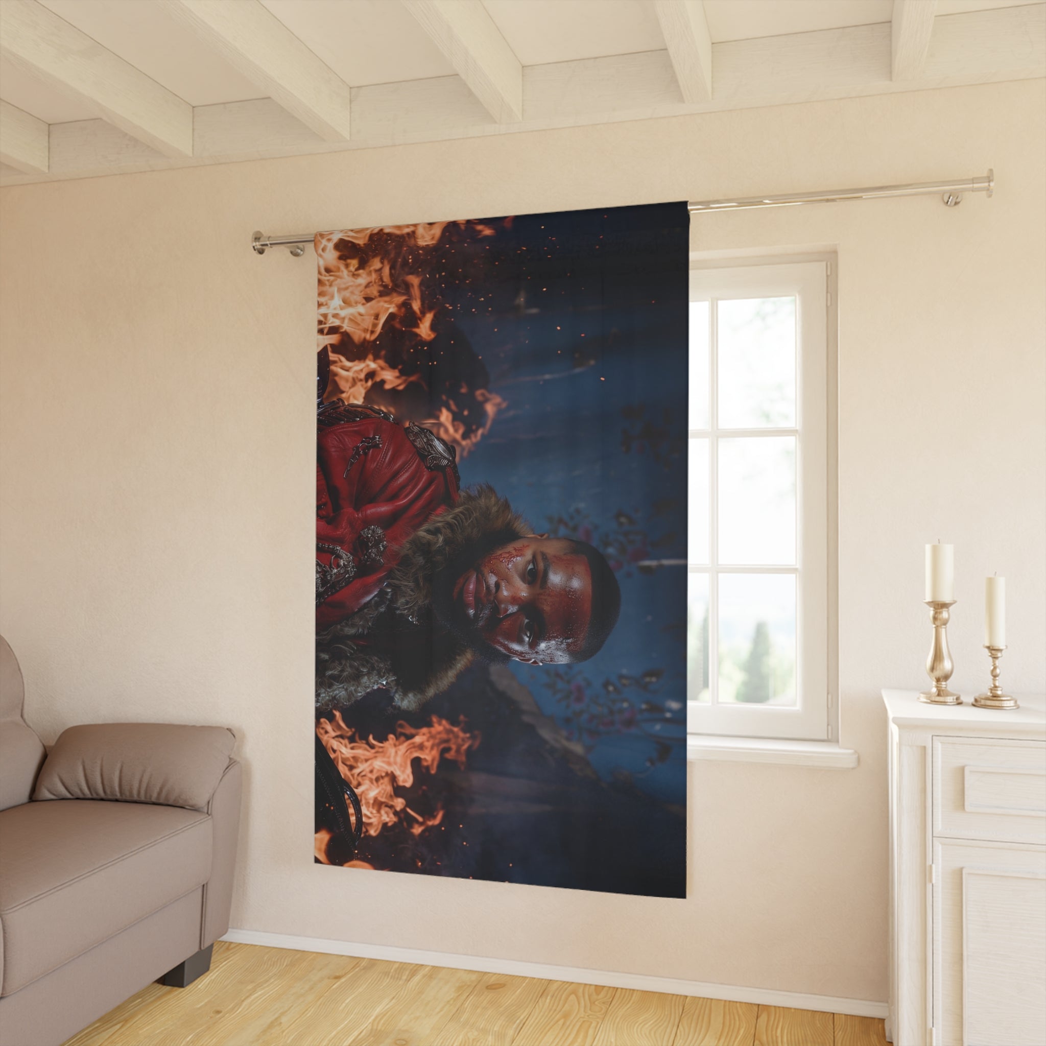 “JULIUS”  Flag/Curtain
