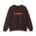 Embroidered Blasphemy Drip Logo Crewneck Sweatshirt
