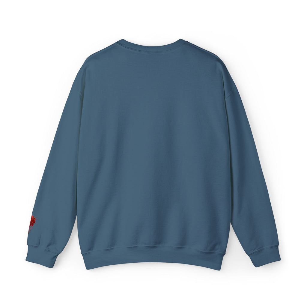 Embroidered Blasphemy Drip Logo Crewneck Sweatshirt